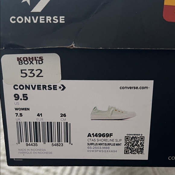 Women’s Converse CTAS Shoreline Slip On Shoes - Picture 7 of 7